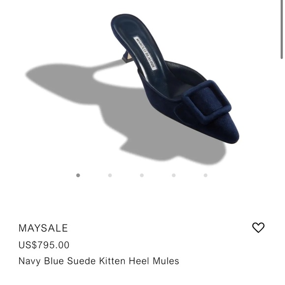 Andrea Carrano kitten heel mules - Picture 7 of 7